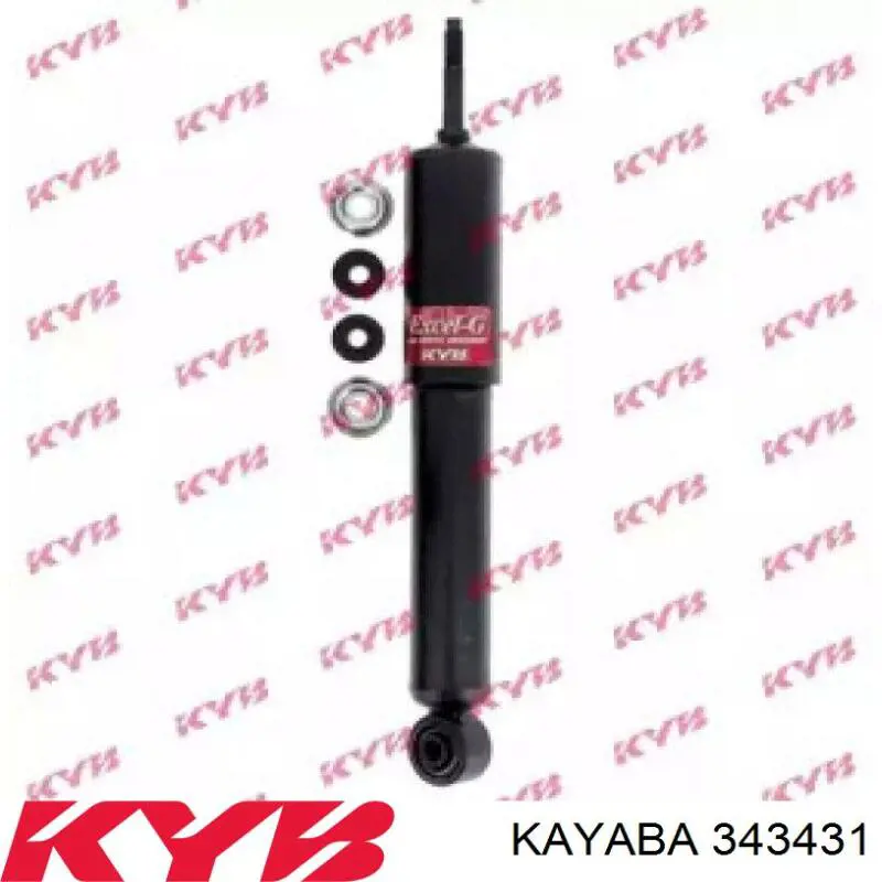 Купити 343431 Kayaba Амортизатор задній, правий