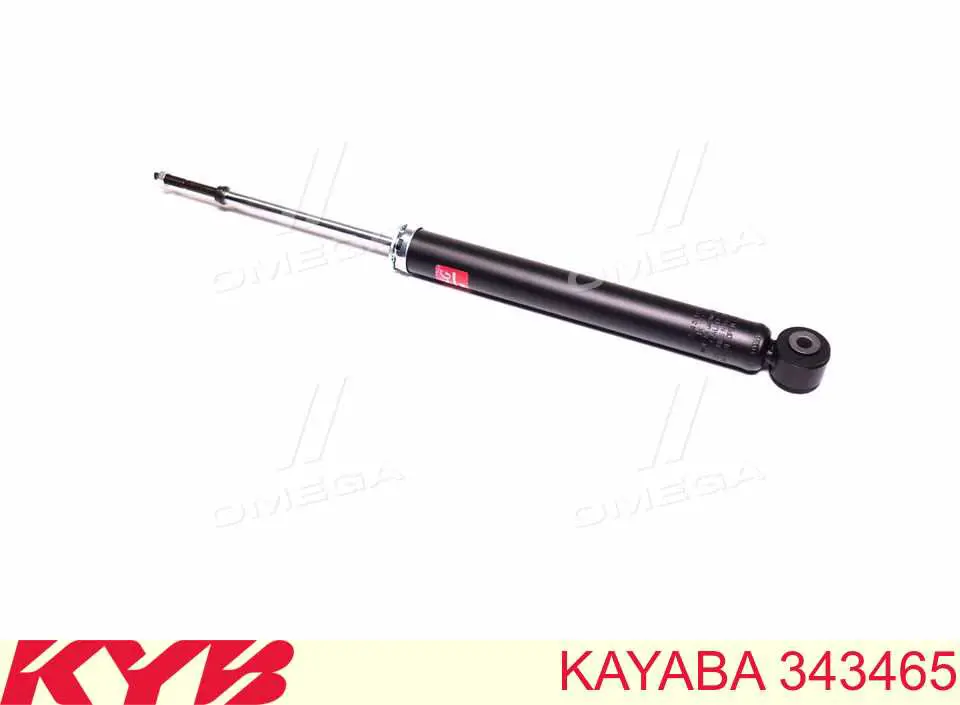 Купити 343465 Kayaba Стійка амортизатора задня