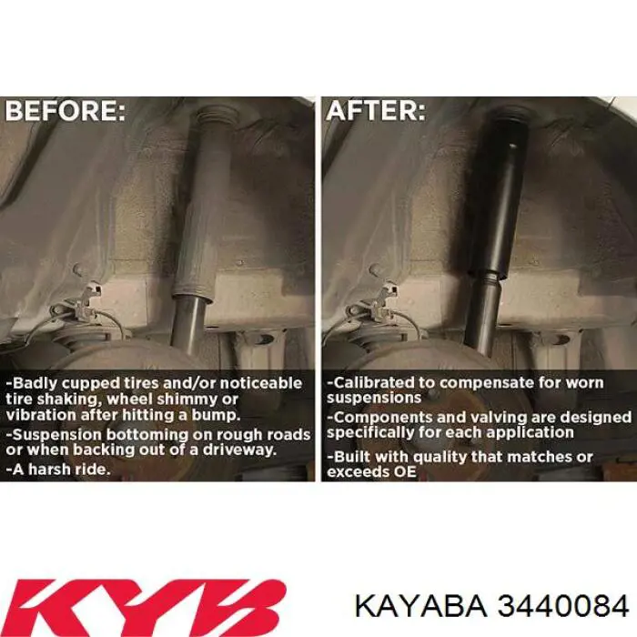 Амортизатор задній 3440084 Kayaba