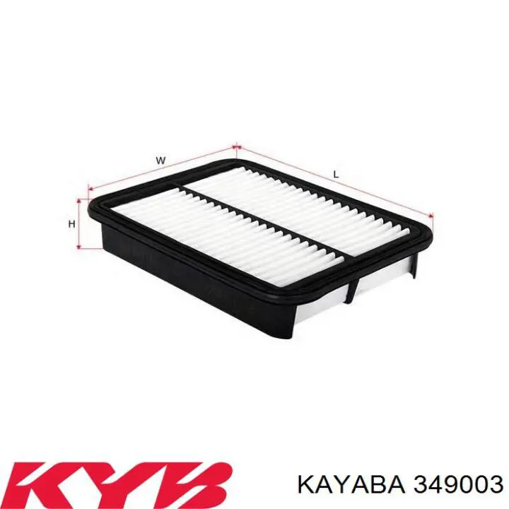 Амортизатори передні Kayaba 349003
