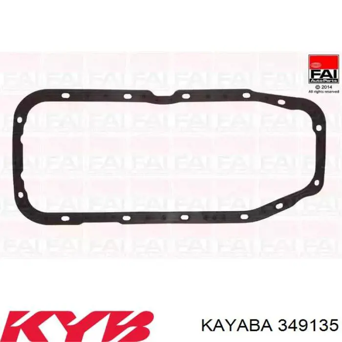 Амортизатор задній 349135 Kayaba