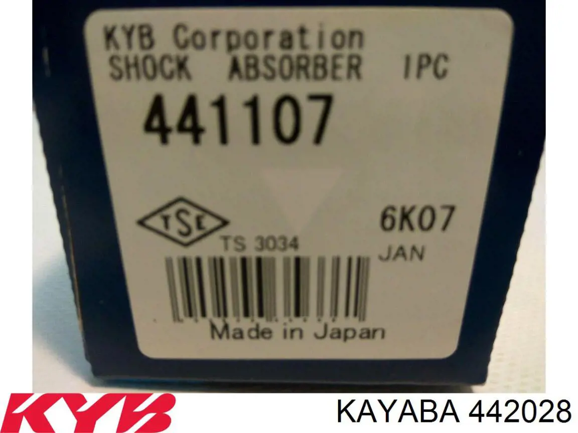 442028 Kayaba амортизатор задній