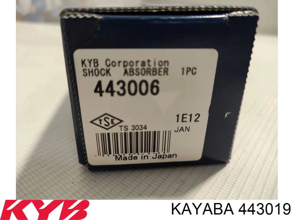 Купити 443019 Kayaba Стійка амортизатора задня