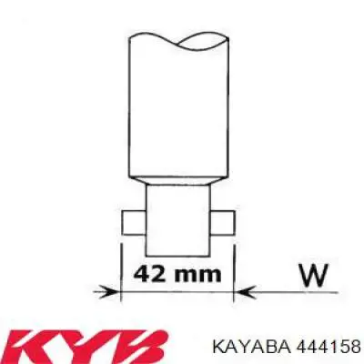 Амортизатор задній 444158 Kayaba