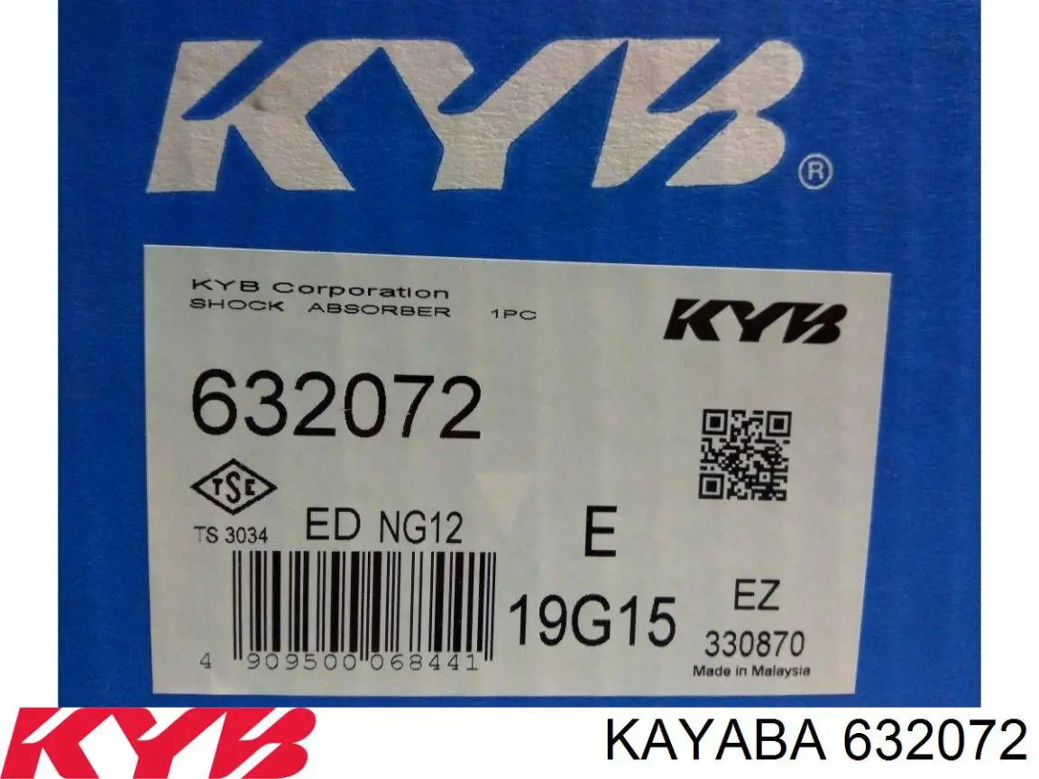 Амортизатор задній, правий Japko MJ10005 ціна, від 57.09 USD