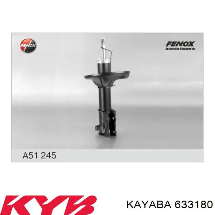 Амортизатор передньої підвіски, лівий Hyundai/Kia 5465129610AT ціна, від 25.34 USD
