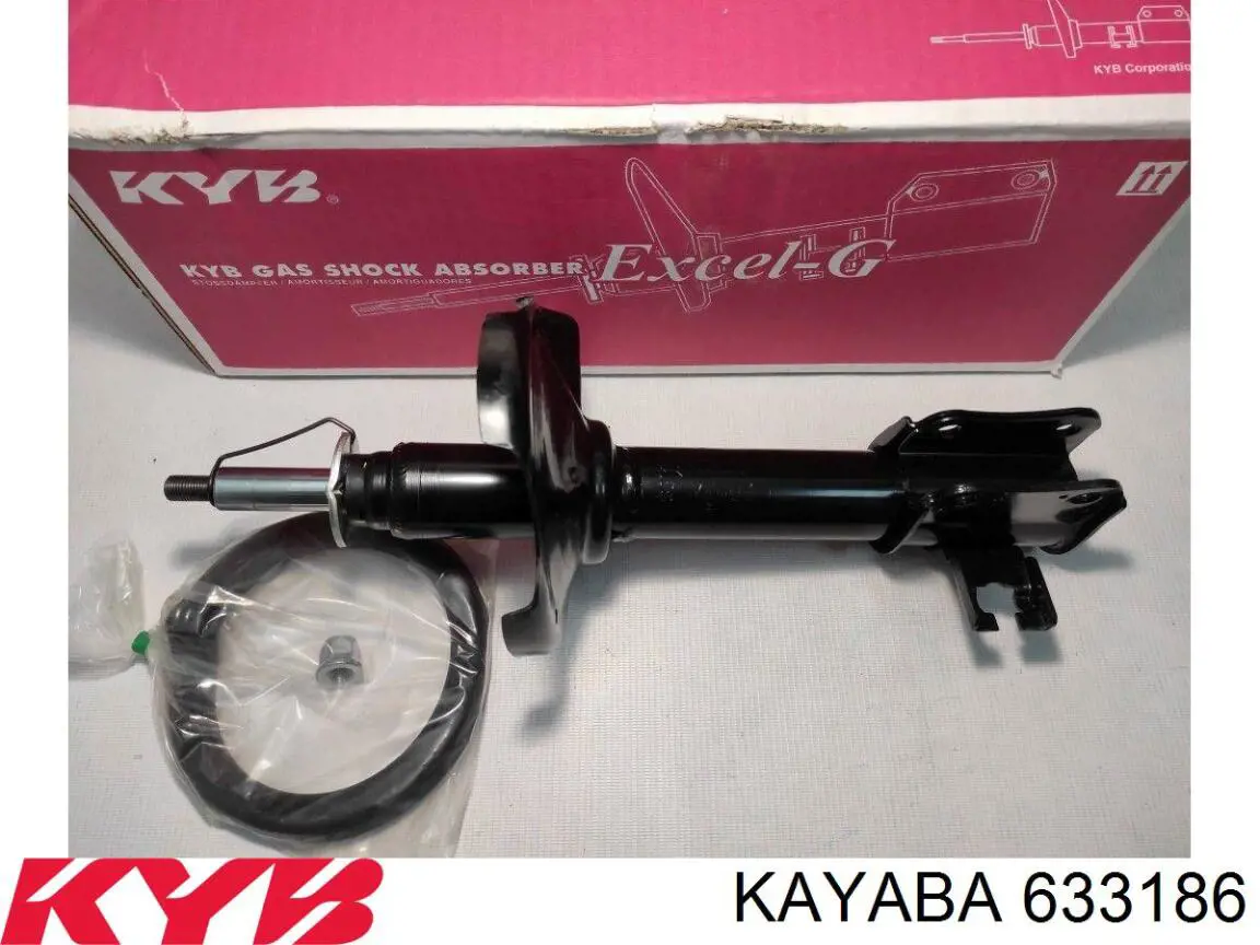 633186 Kayaba амортизатор задній, лівий
