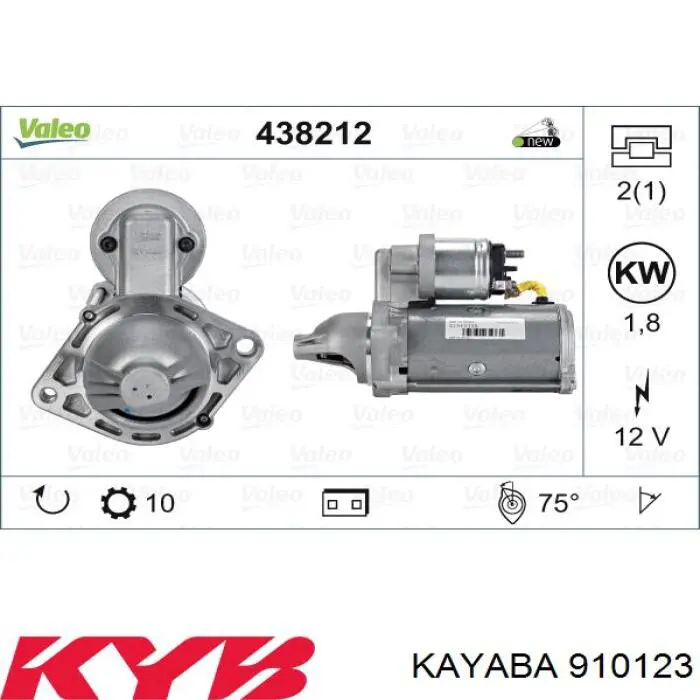 Буфер-відбійник амортизатора переднього + пильовик Kayaba 910123 ціна, від 25.91 USD