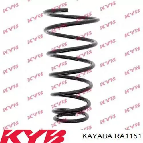 RA1151 Kayaba пружина передня