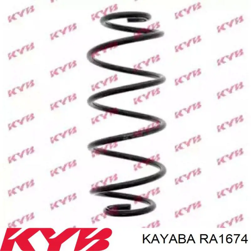 Пружина передня Kayaba RA1674 ціна, від 222.64 USD