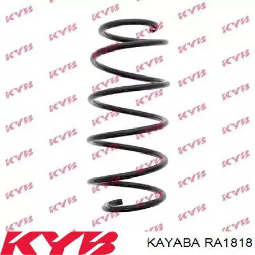 RA1818 Kayaba пружина передня