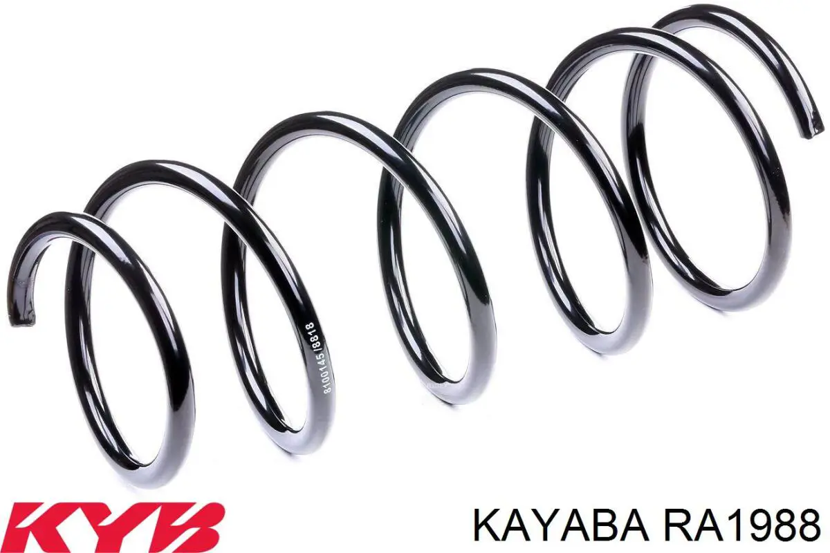ZC1988A Japan Parts Пружина амортизатора передняя