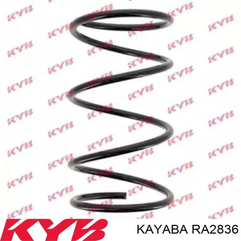 Пружина передня Kayaba RA2836 ціна, від 29.54 USD