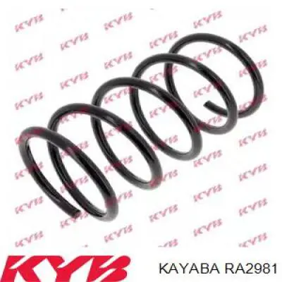 Пружина передня Kayaba RA2981 ціна, від 2072.01 UAH