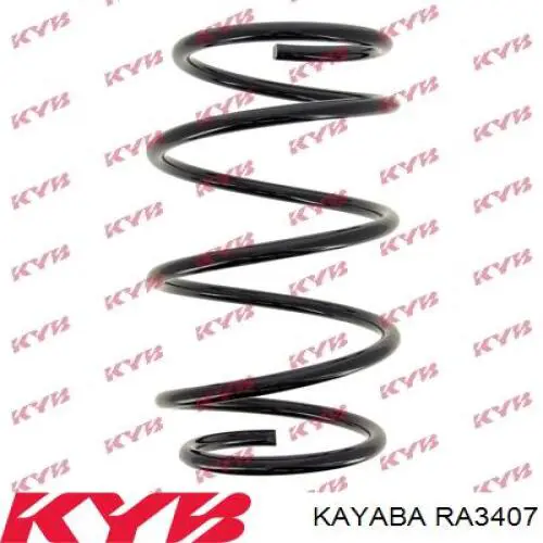 KYBRA3407 Kayaba пружина передня, ліва