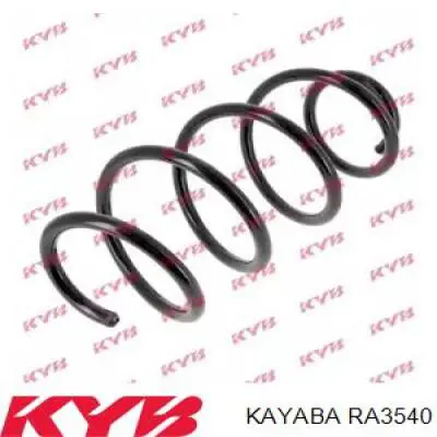 RA3540 Kayaba Пружина амортизатора передняя