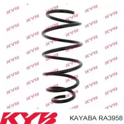 Купити RA3958 Kayaba Гвинтова пружина підвіска