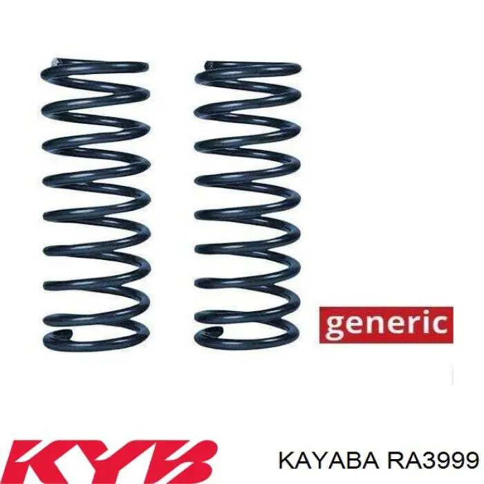 RA3999 Kayaba пружина передня