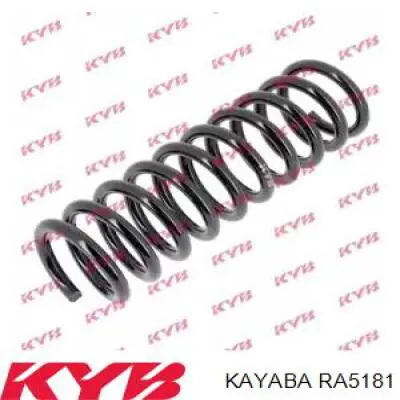 RA5181 Kayaba Пружина підвіски задня
