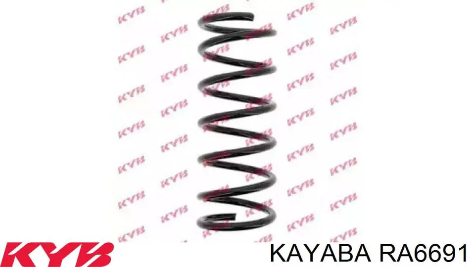RA6691 Kayaba пружина задня
