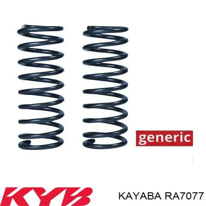 Купити ZCJ7077A Japko Задні пружини