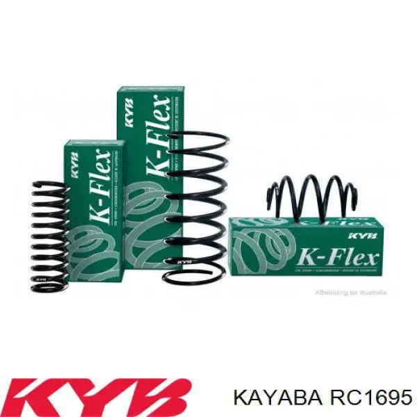 RC1695 Kayaba пружина передня
