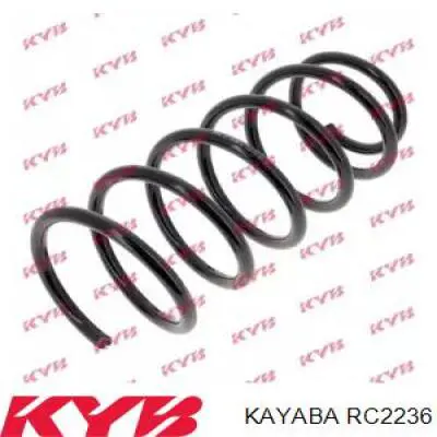 Пружина передня, права Kayaba RC2236 ціна, від 34.83 USD