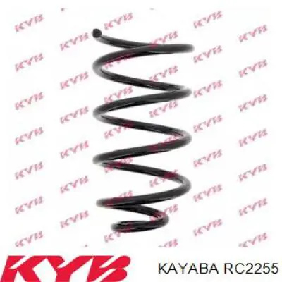 Пружина передня Kayaba RC2255 ціна, від 69.39 USD