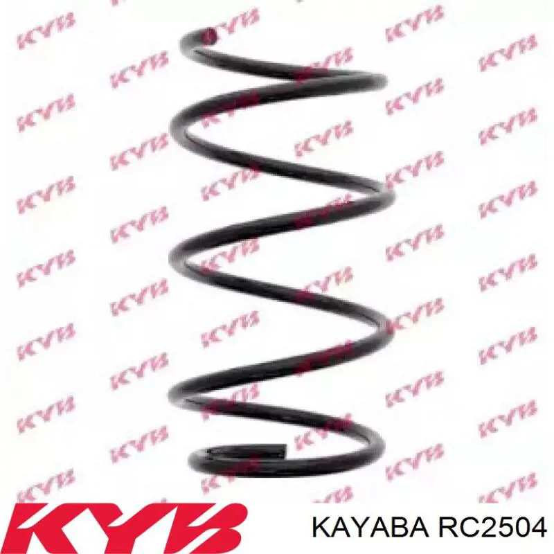 RC2504 Kayaba Пружина амортизатора передняя