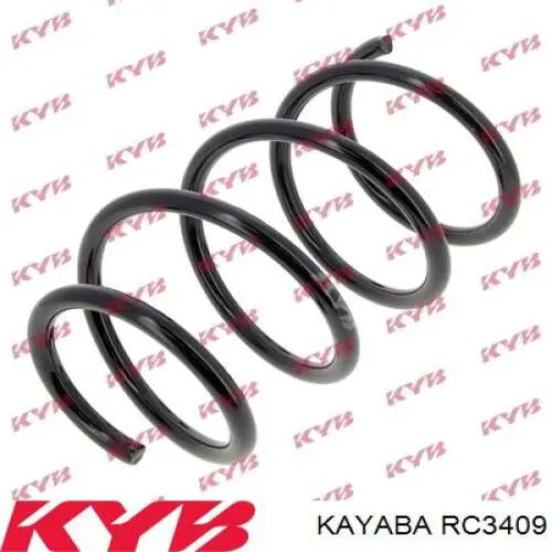 ZC3409C Japan Parts Пружина амортизатора передняя