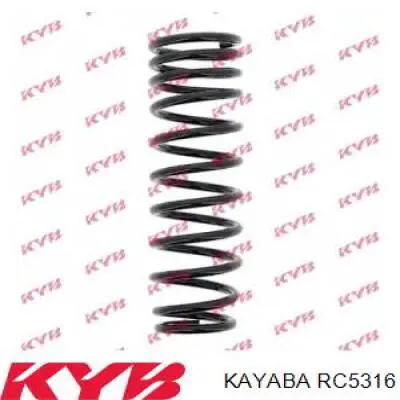 Пружина задня Kayaba RC5316 ціна, від 35.86 USD