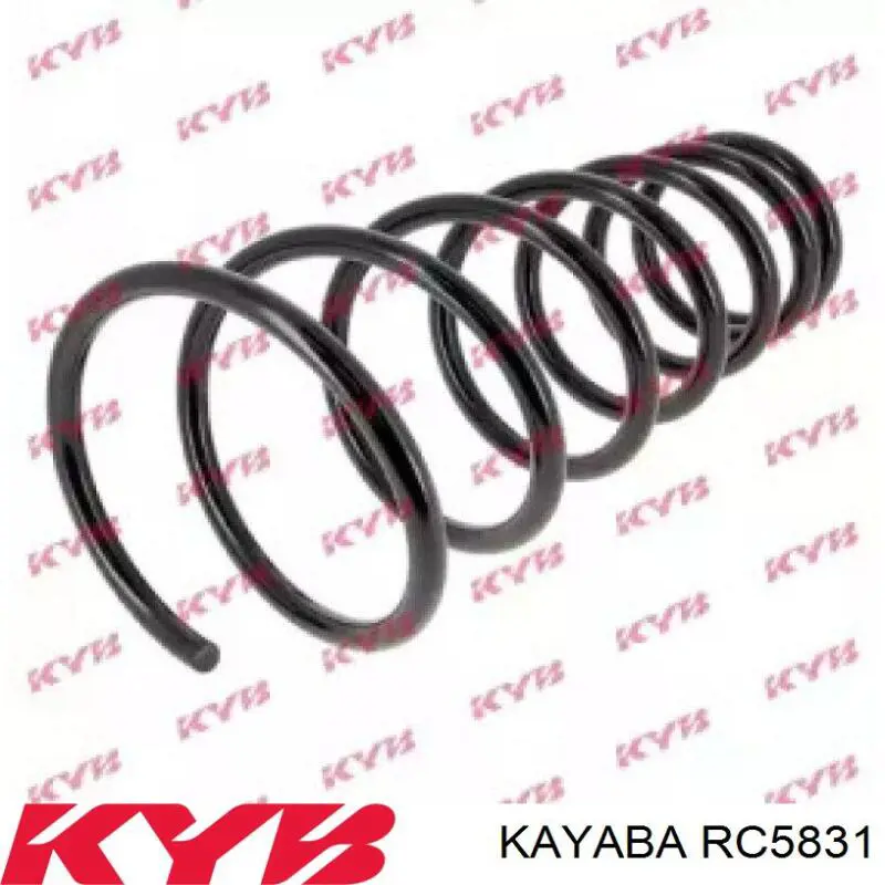 RC5831 Kayaba Пружина підвіски задня