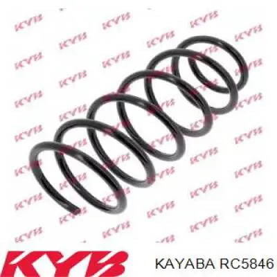 Пружина задня Kayaba RC5846 ціна, від 48.33 USD