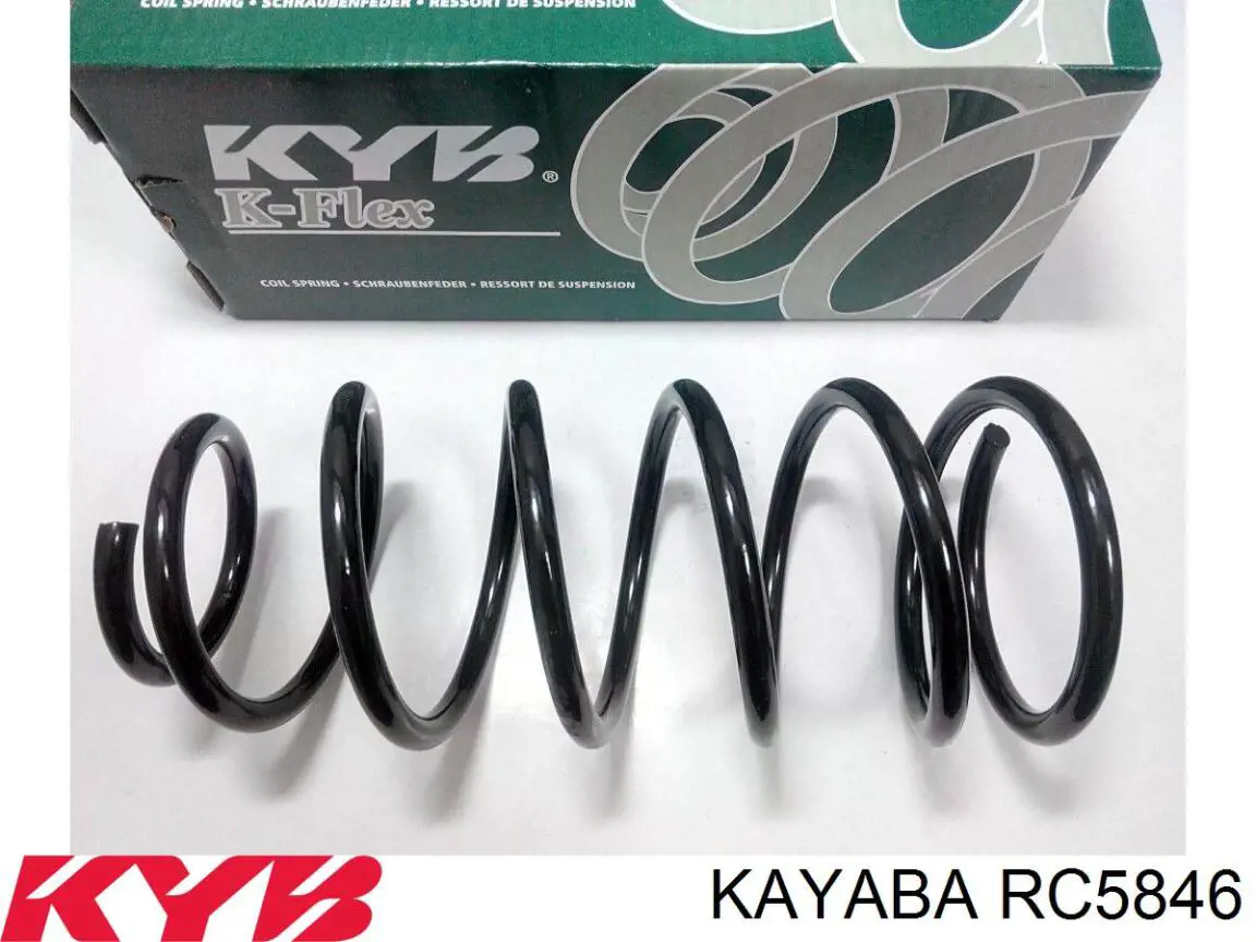 RC5846 Kayaba Пружина підвіски задня