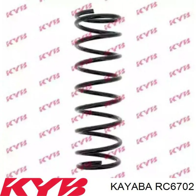 Пружини задні Kayaba RC6702