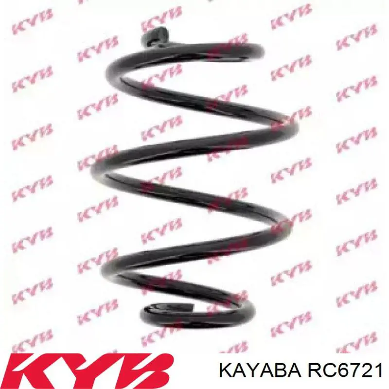 RC6721 Kayaba Пружина підвіски задня