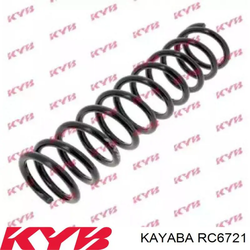 Пружина задня Kayaba RC6721 ціна, від 37.61 USD