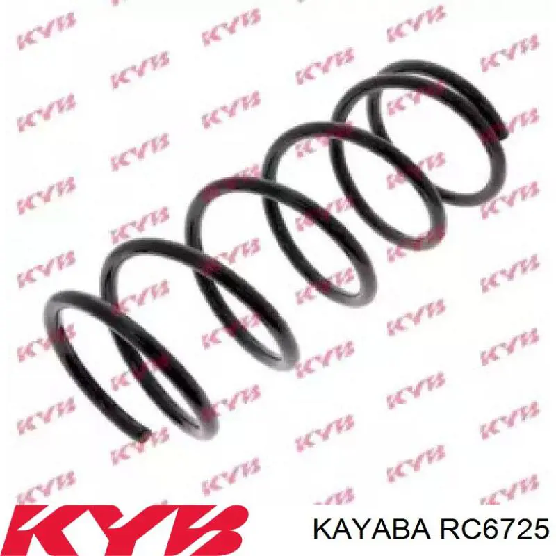 Задні пружини RC6725 Kayaba
