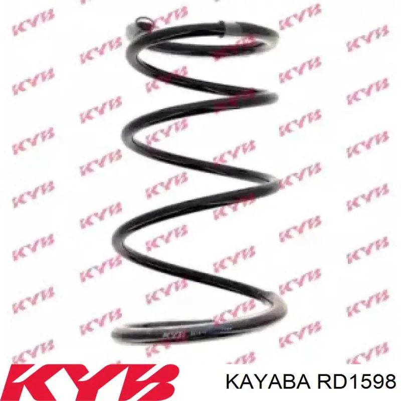 RD1598 Kayaba пружина передня