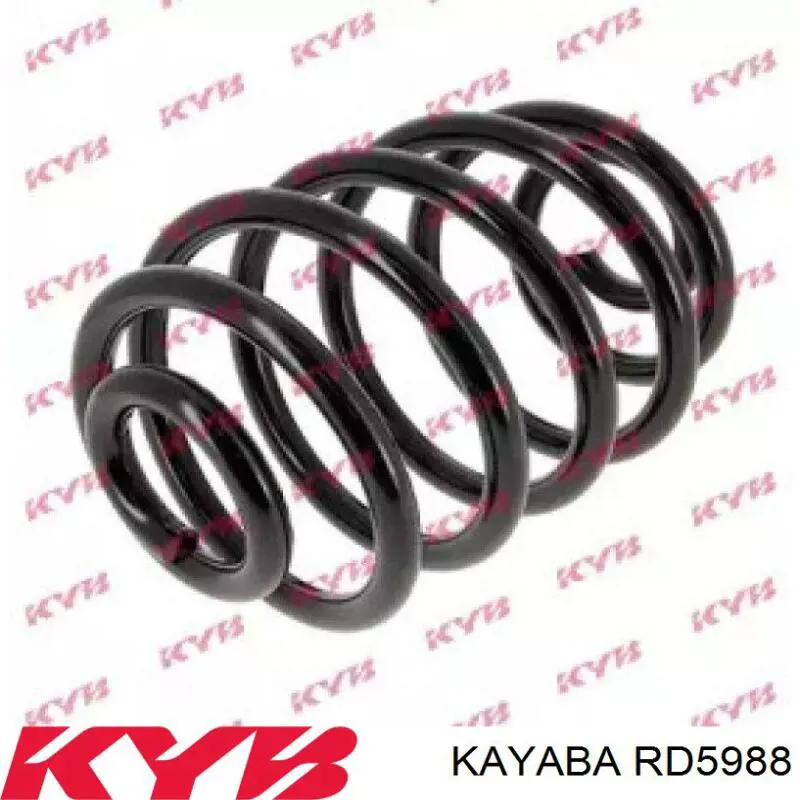 Пружина задня Kayaba RD5988 ціна, від 62.68 USD