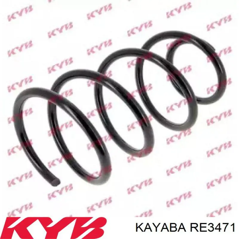 Пружина передня Kayaba RE3471 ціна, від 76.31 USD