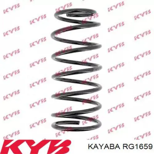 RG1659 Kayaba пружина передня