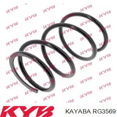 RG3569 Kayaba Пружина амортизатора передняя
