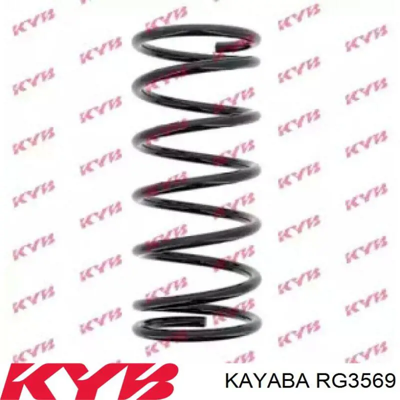 RG3569 Kayaba пружина передня