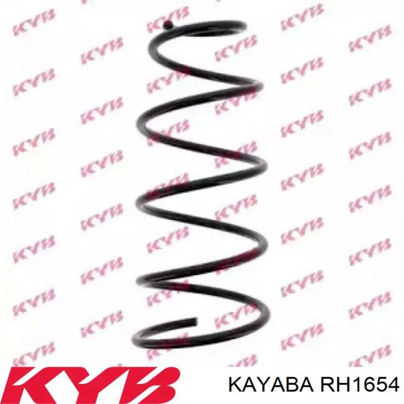 Купити RH1654 Kayaba Гвинтова пружина підвіска