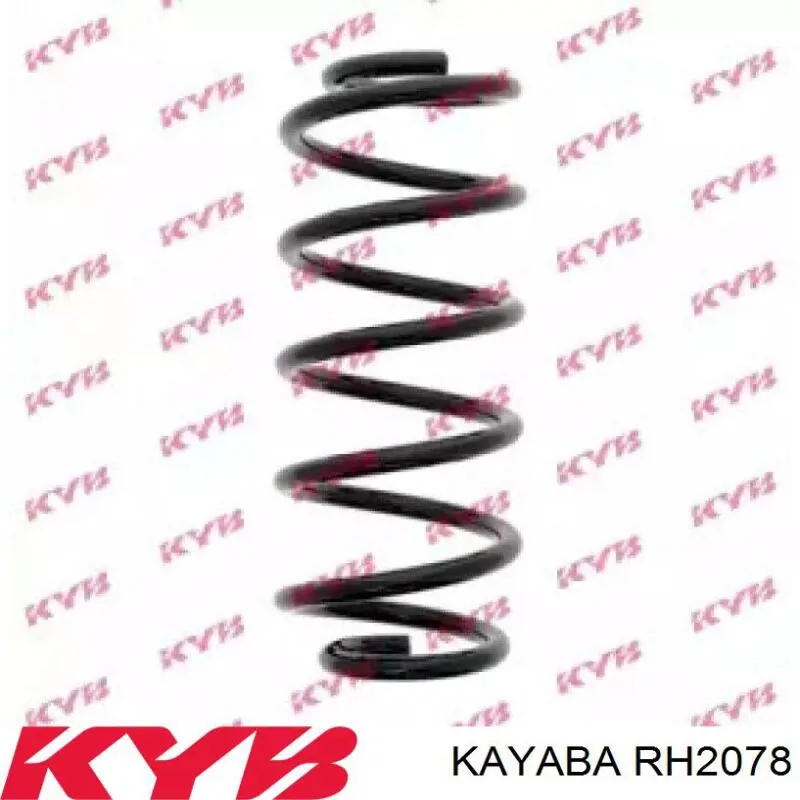 RH2078 Kayaba пружина передня
