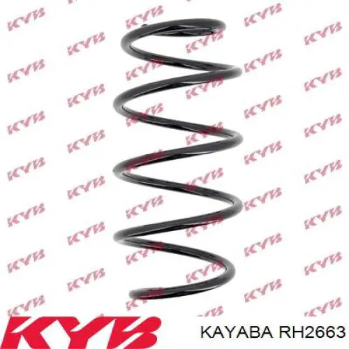 RH2663 Kayaba пружина передня