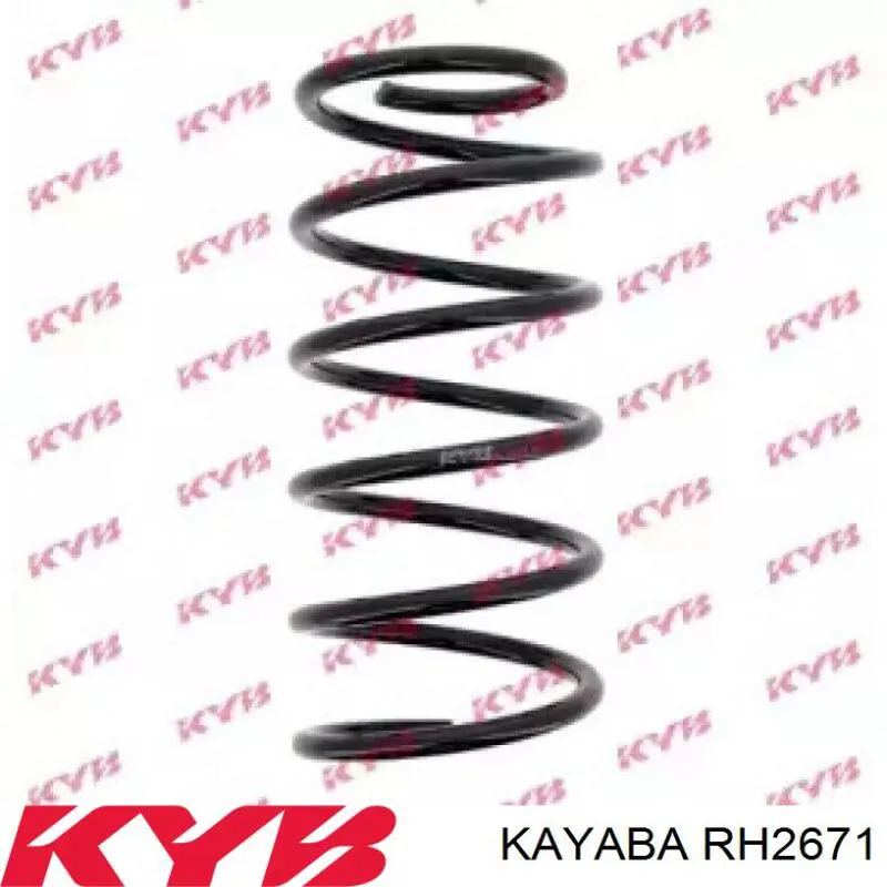 Пружина передньої підвіски Kayaba RH2671