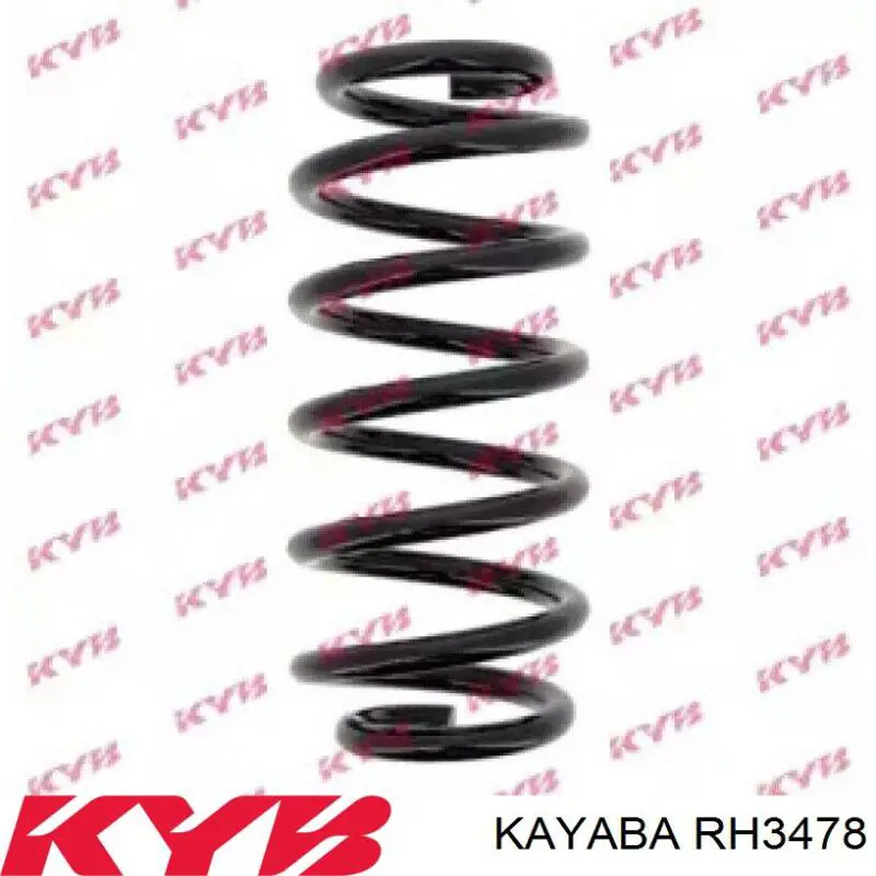RH3478 Kayaba пружина передня