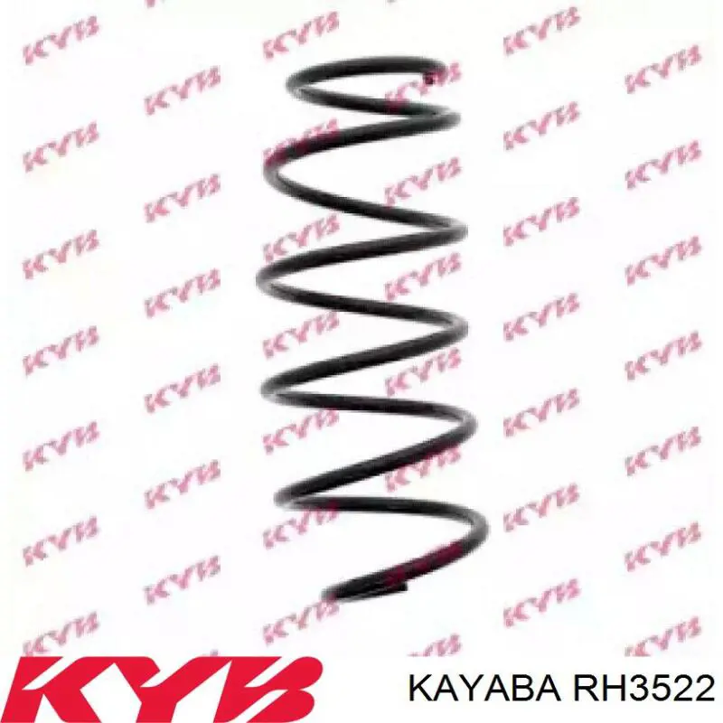 RH3522 Kayaba Пружина підвіски задня